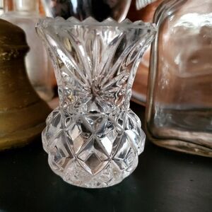 Mid Century 3" toothpick holder features a delightful pineapple shape